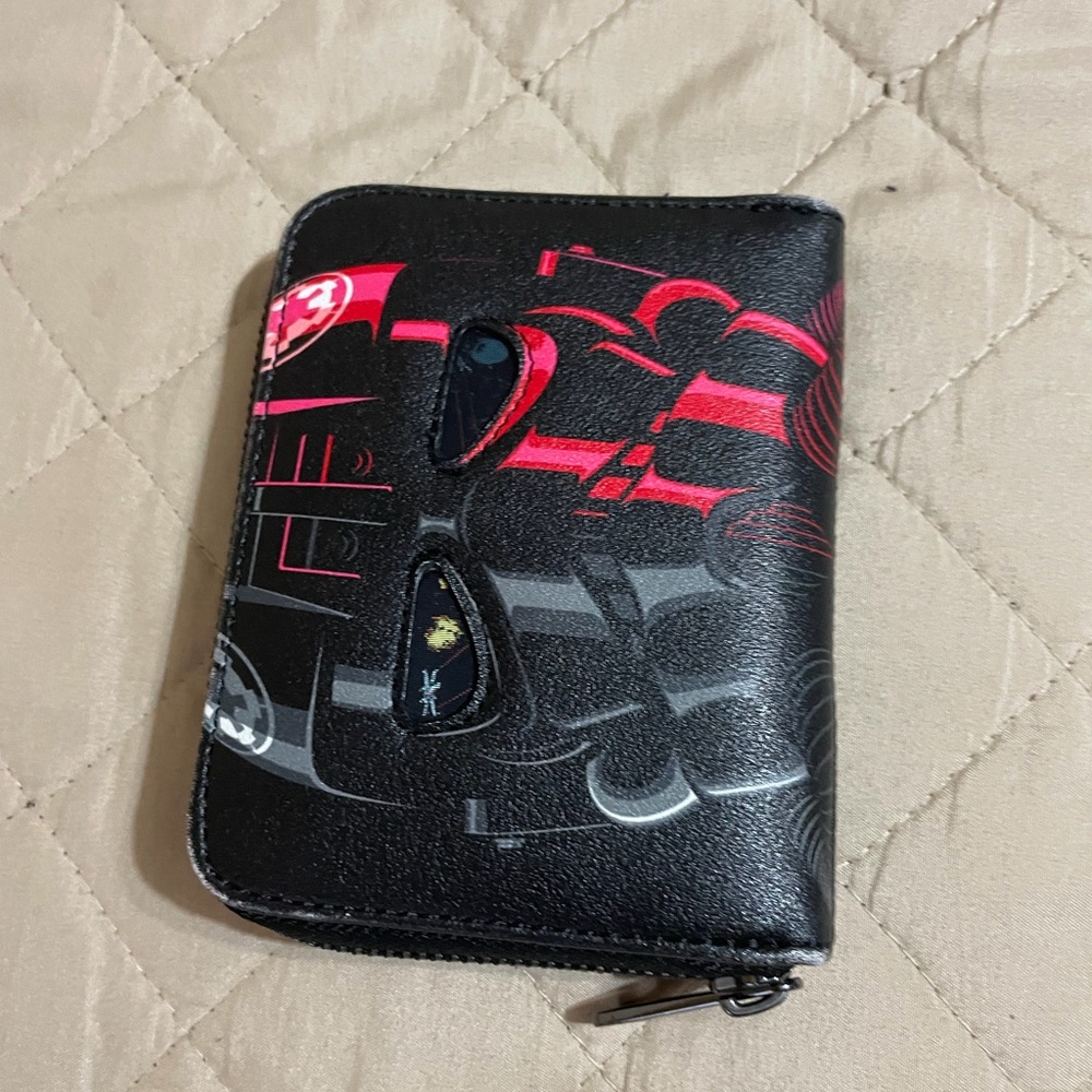 Star Wars Stormtrooper Black and Red Wallet